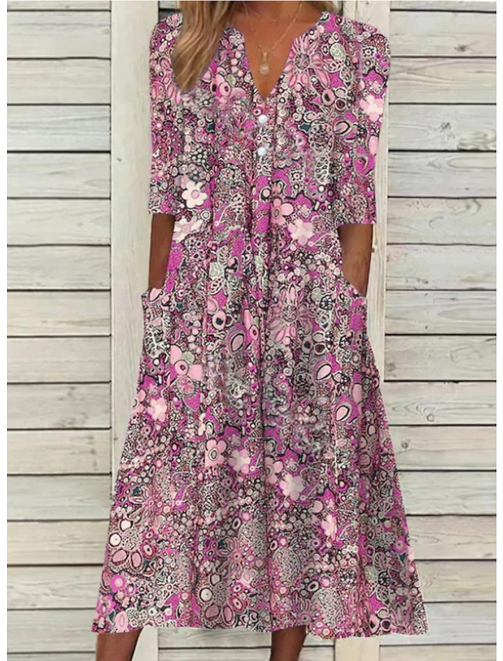 Camilla® | ELEGANT SOMMERKJOLE MED MAVE DÆKNING