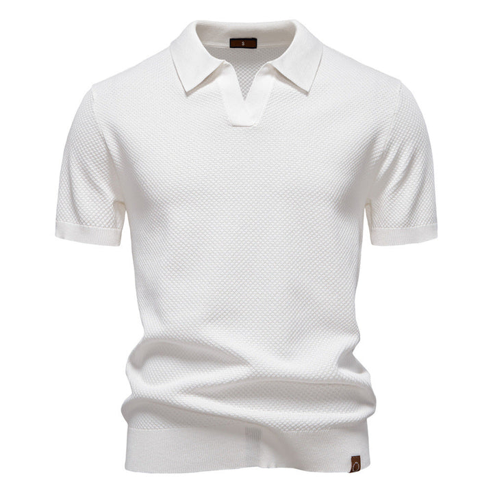 Mikkel® | Struktureret Polo-Shirt