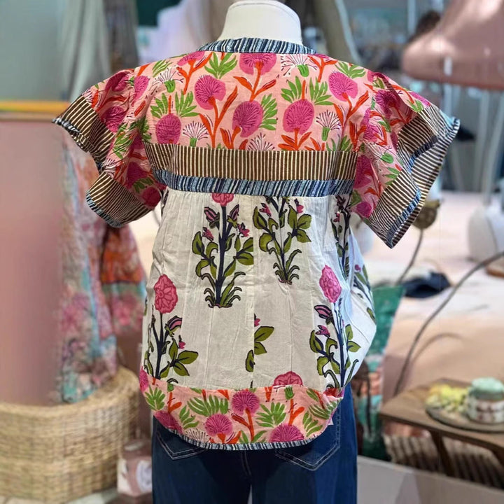 Maiken® | Broderet Boho Bluse