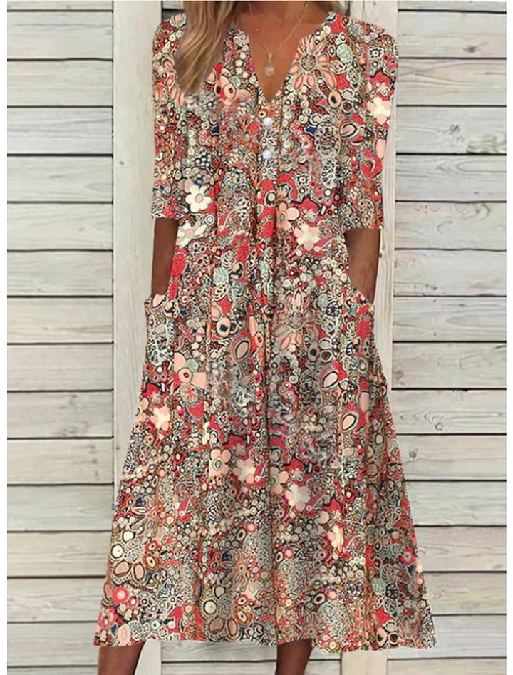 Camilla® | ELEGANT SOMMERKJOLE MED MAVE DÆKNING
