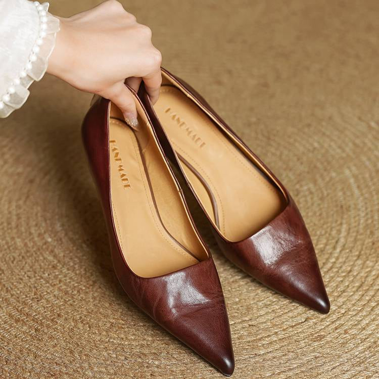 Isabella™ Pumps i ægte læder