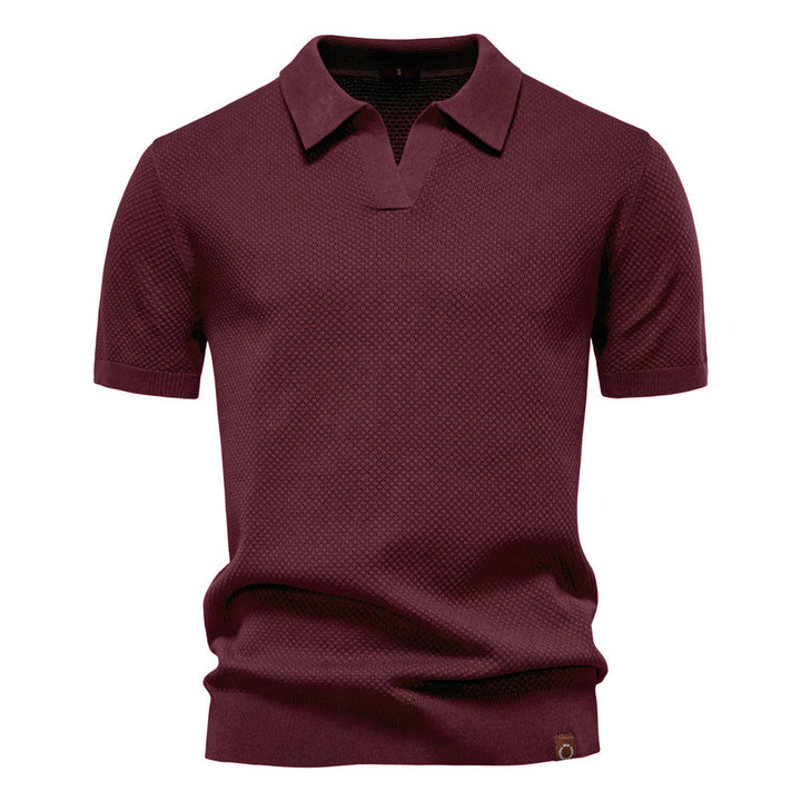 Mikkel® | Struktureret Polo-Shirt
