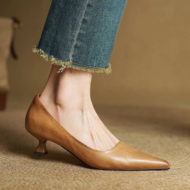 Isabella™ Pumps i ægte læder