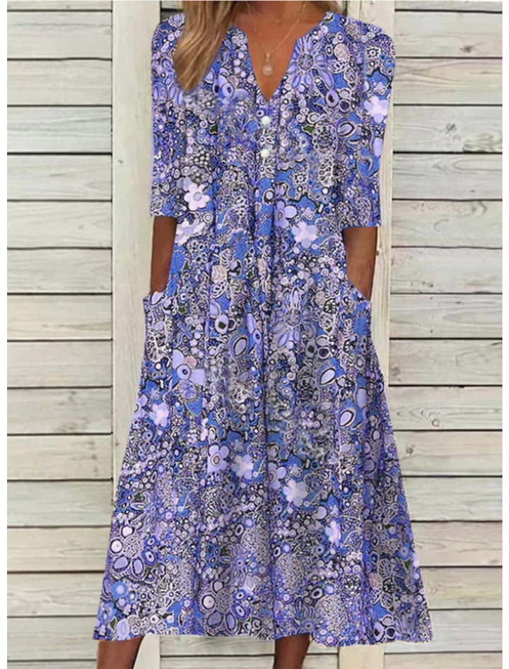 Camilla® | ELEGANT SOMMERKJOLE MED MAVE DÆKNING