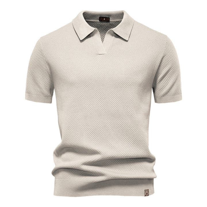 Mikkel® | Struktureret Polo-Shirt