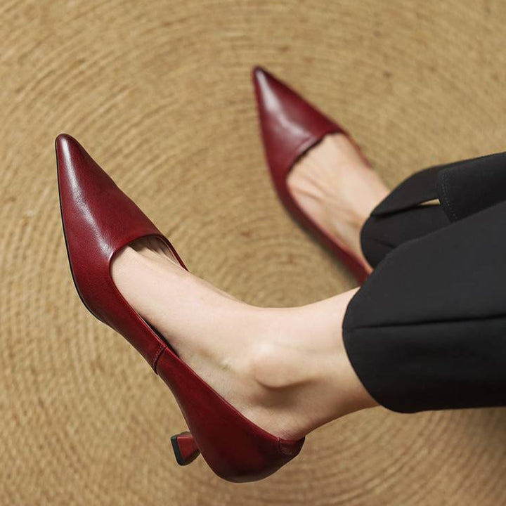 Isabella™ Pumps i ægte læder
