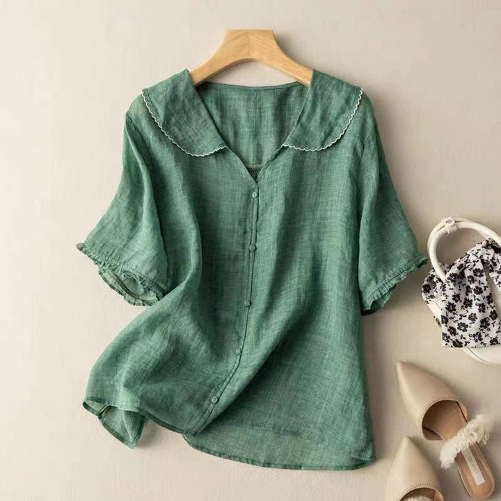 JUNIVA® | LÆRRED BLOUSE