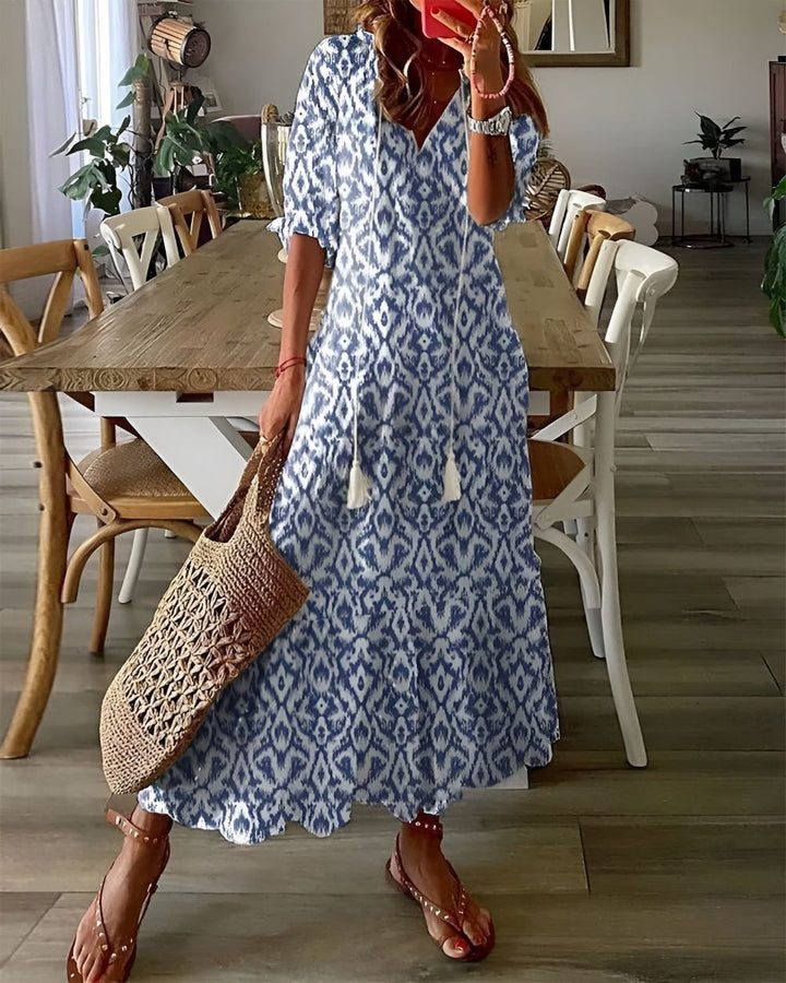 Elvine® | Boho Mave Dækning Kjole