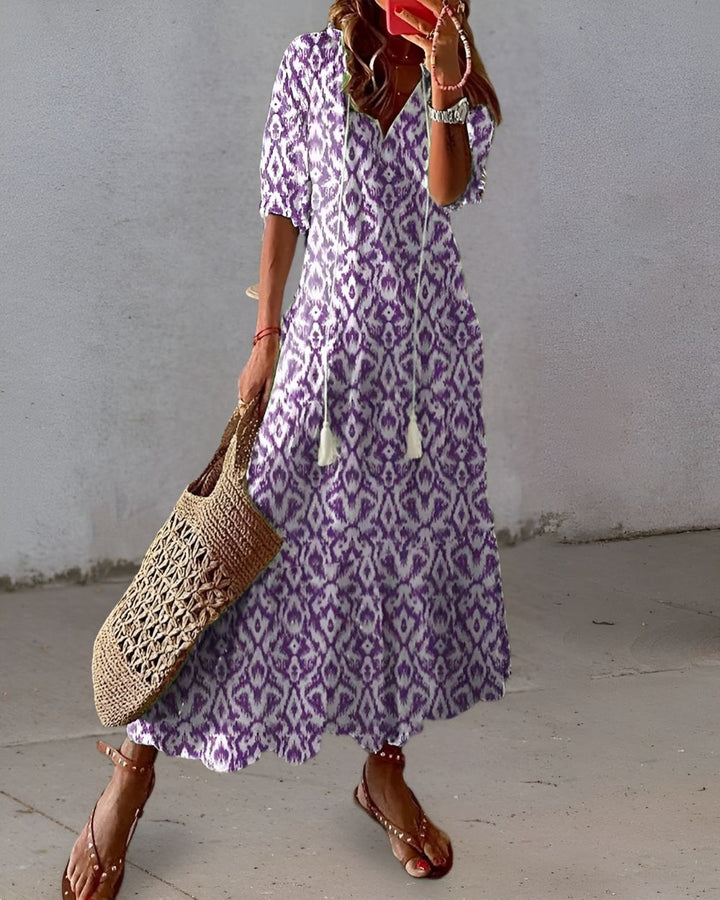 Elvine® | Boho Mave Dækning Kjole