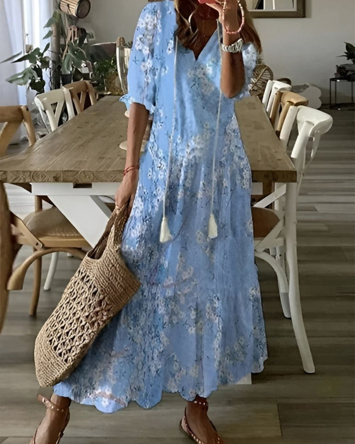 Elvine® | Boho Mave Dækning Kjole