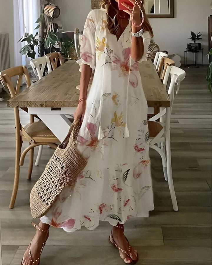 Elvine® | Boho Mave Dækning Kjole