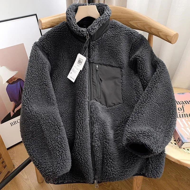 Kaysa® | Dame vinterjakke med teddy-effekt