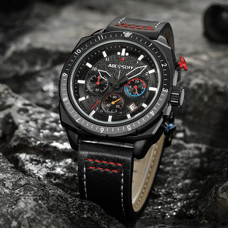 Simon® | Luksus Sport Chronograph Kvarts