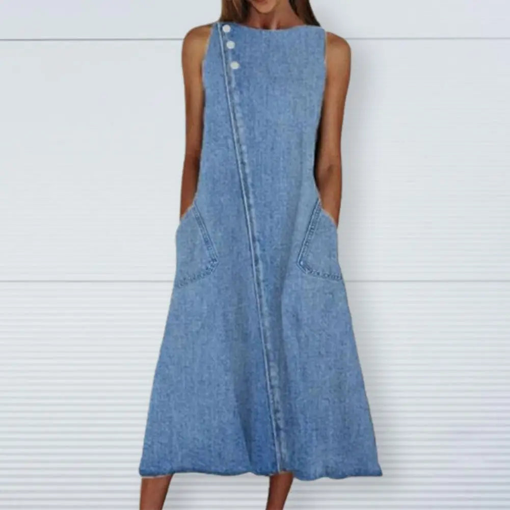 Kari® | Vintage Denim Sommerkjole