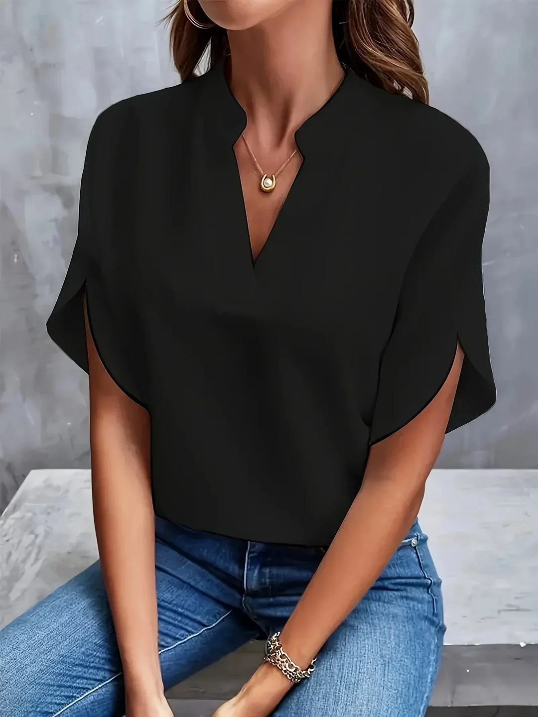 Svale® | Sofistikeret Bluse med Skræddersyet Design