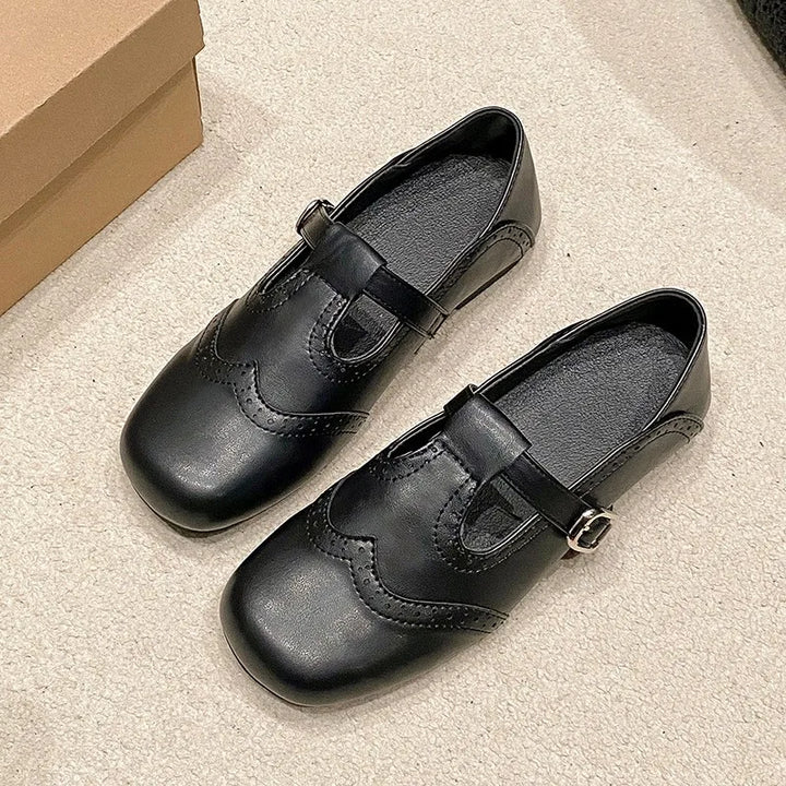 Emilia® | Vegetabilske Læder Orthopædiske Ballerinaer