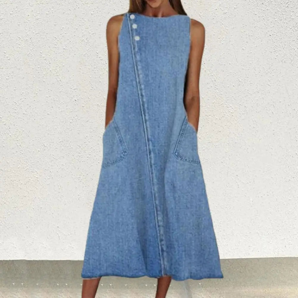 Kari® | Vintage Denim Sommerkjole