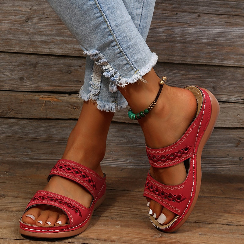 Elna® | Dame Tykkere Orthopædiske Sandaler