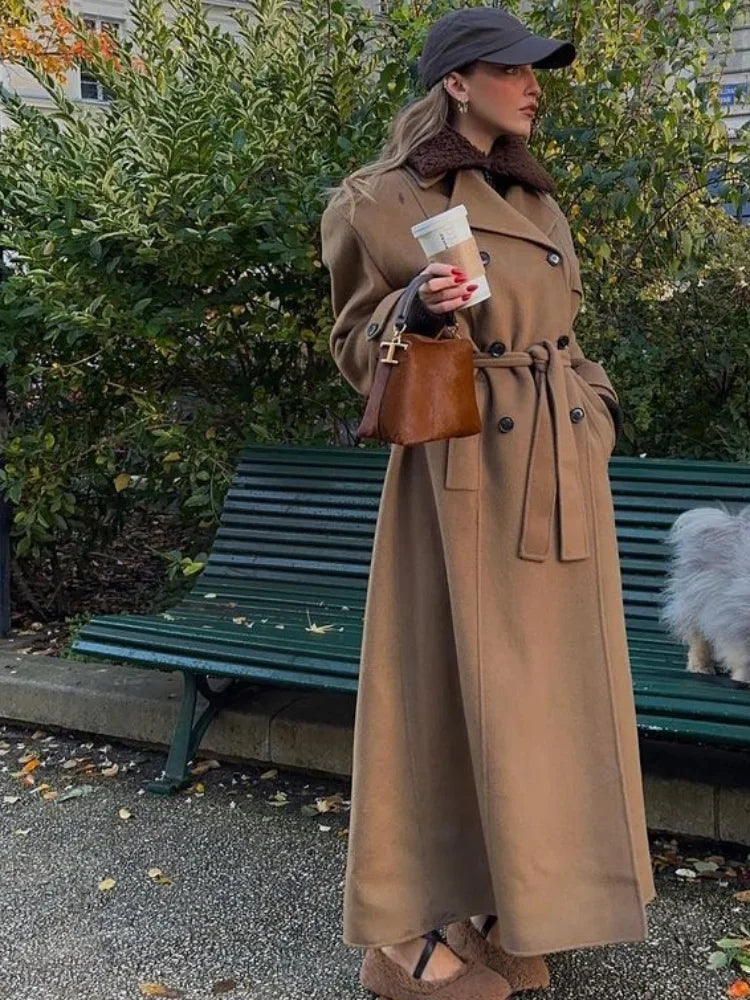 Helene® | Trench Coat i Suede