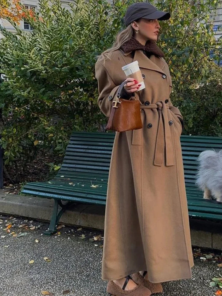 Helene® | Trench Coat i Suede