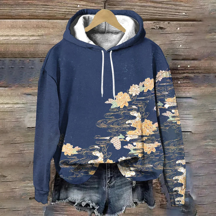 RONJA® | Sweatshirt med blomstertryk