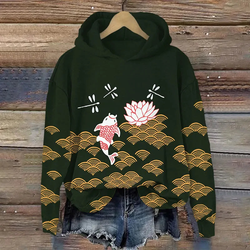 MELIA® | Sweatshirt med floraltryk