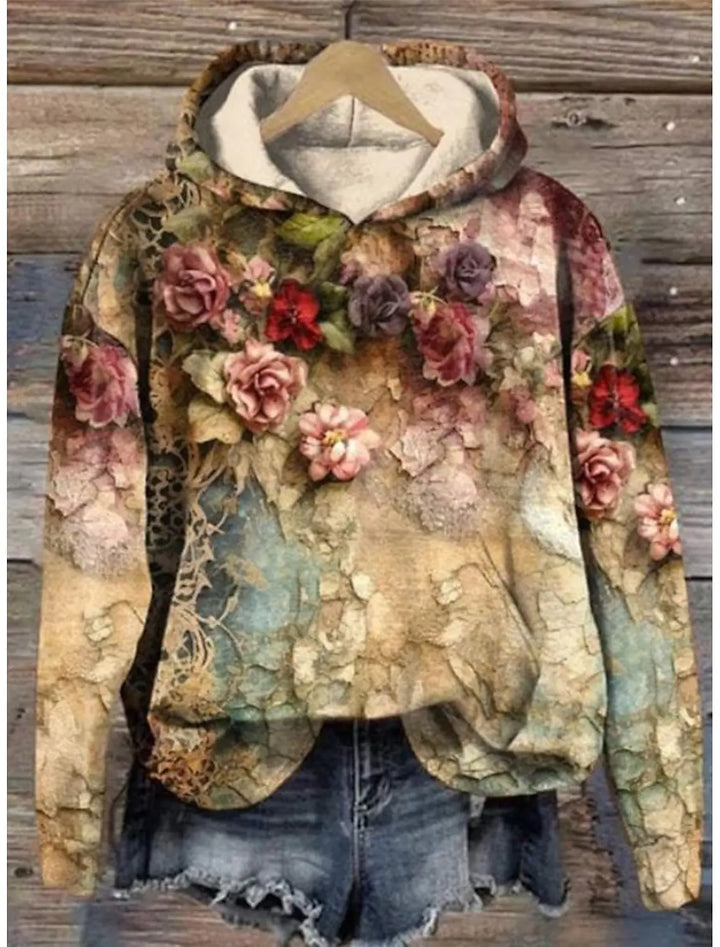 SILVA® | Sweatshirt med blomsterprint