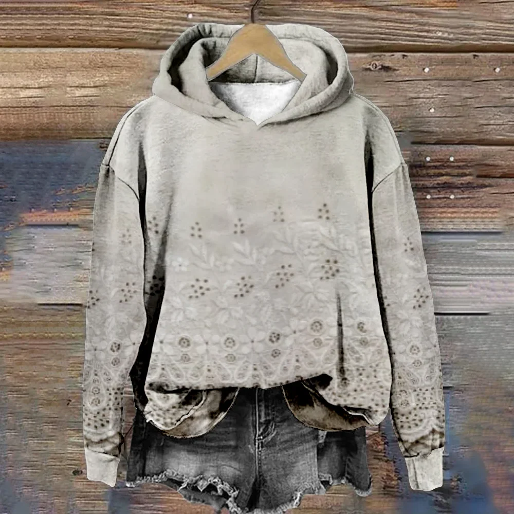 LENIA® | Sweatshirt med blomsterprint