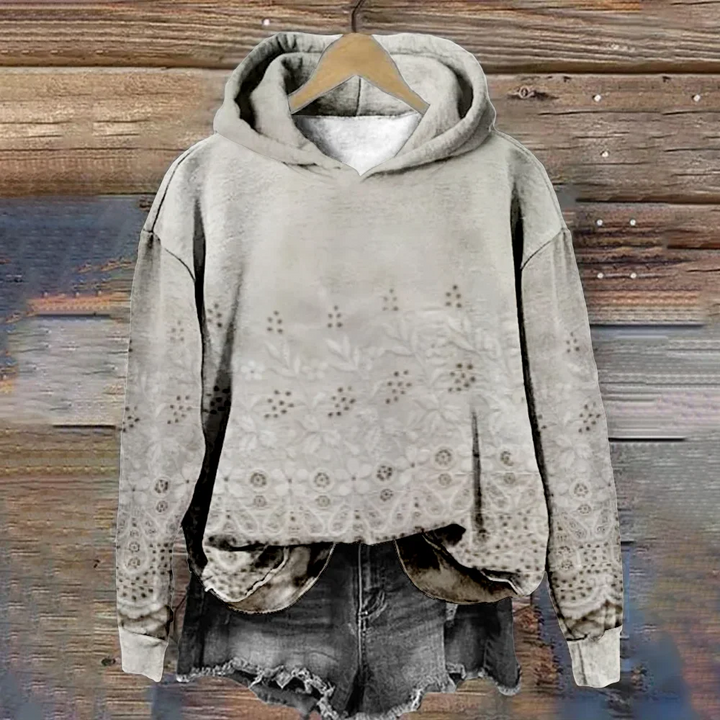 LENIA® | Sweatshirt med blomsterprint