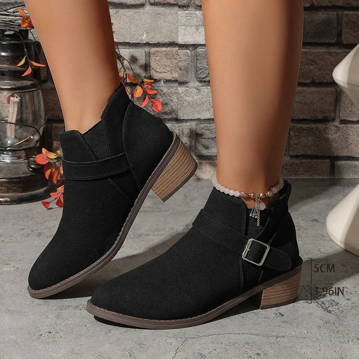 Bernadette® | Slip-on-støvler med justerbar spænde til damer