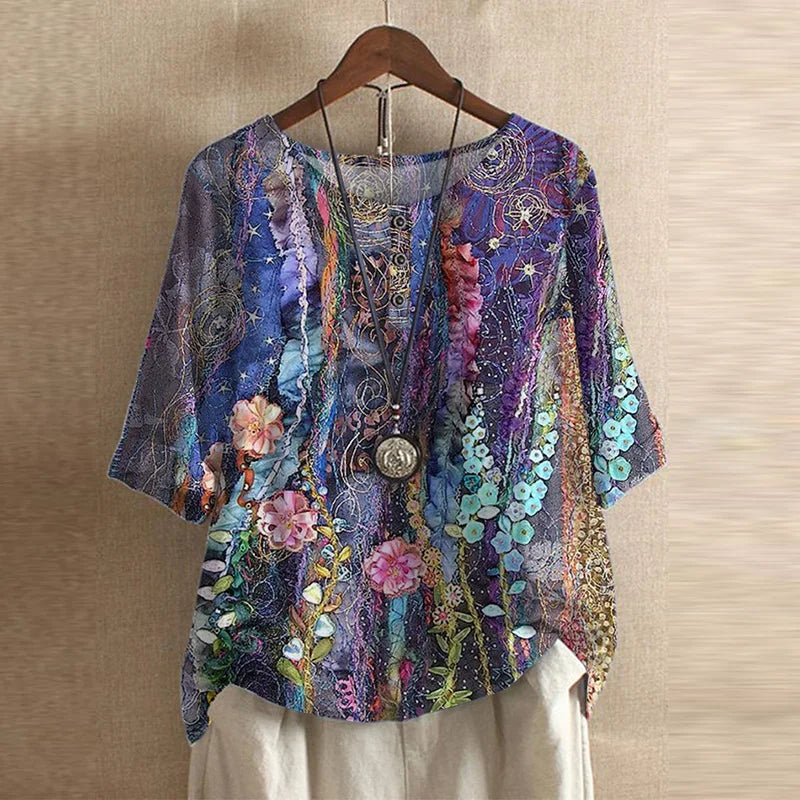 Ilva® | Retro-inspireret Bluse