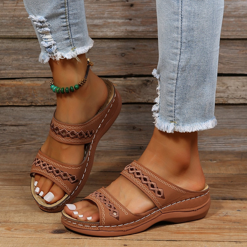 Elna® | Dame Tykkere Orthopædiske Sandaler