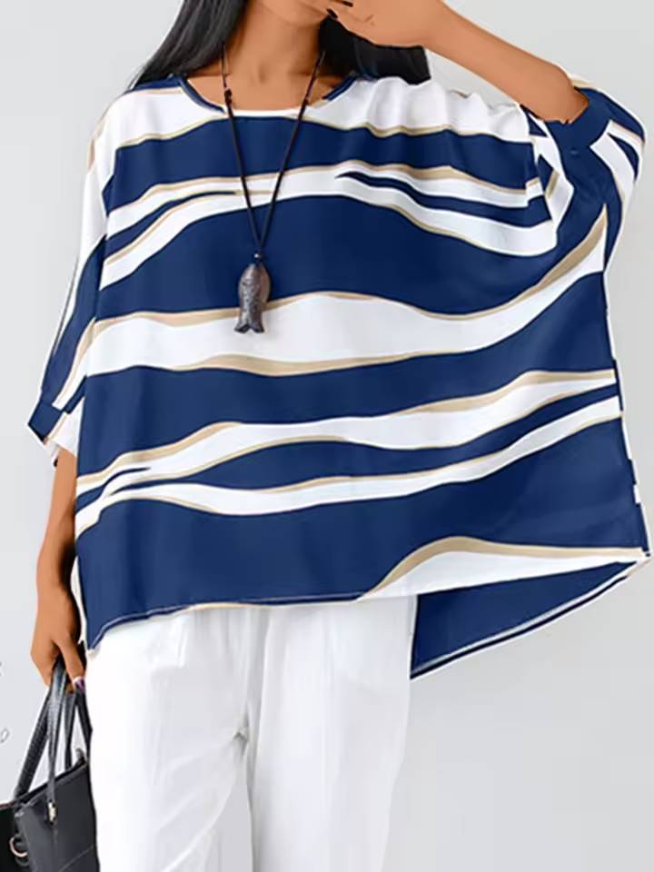 Brynhild® | Stilfuld O-hals Bluse