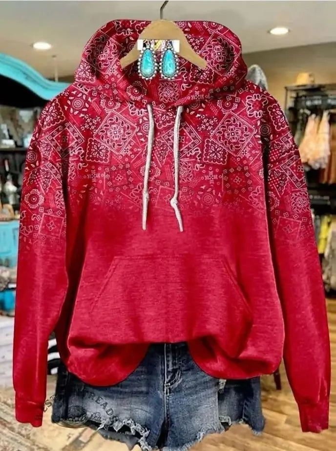 SILVA® | Sweatshirt med blomsterprint