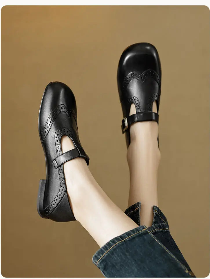 Anneliese® | Veganske Læder Orthopædiske Slippers