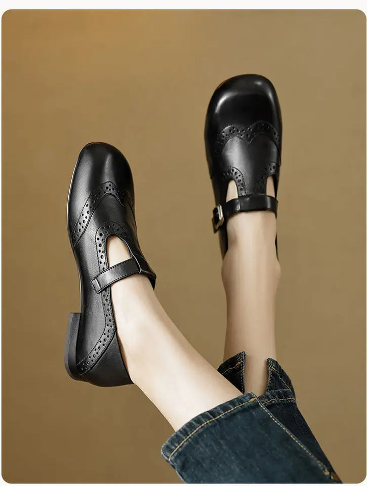 Anneliese® | Veganske Læder Orthopædiske Slippers