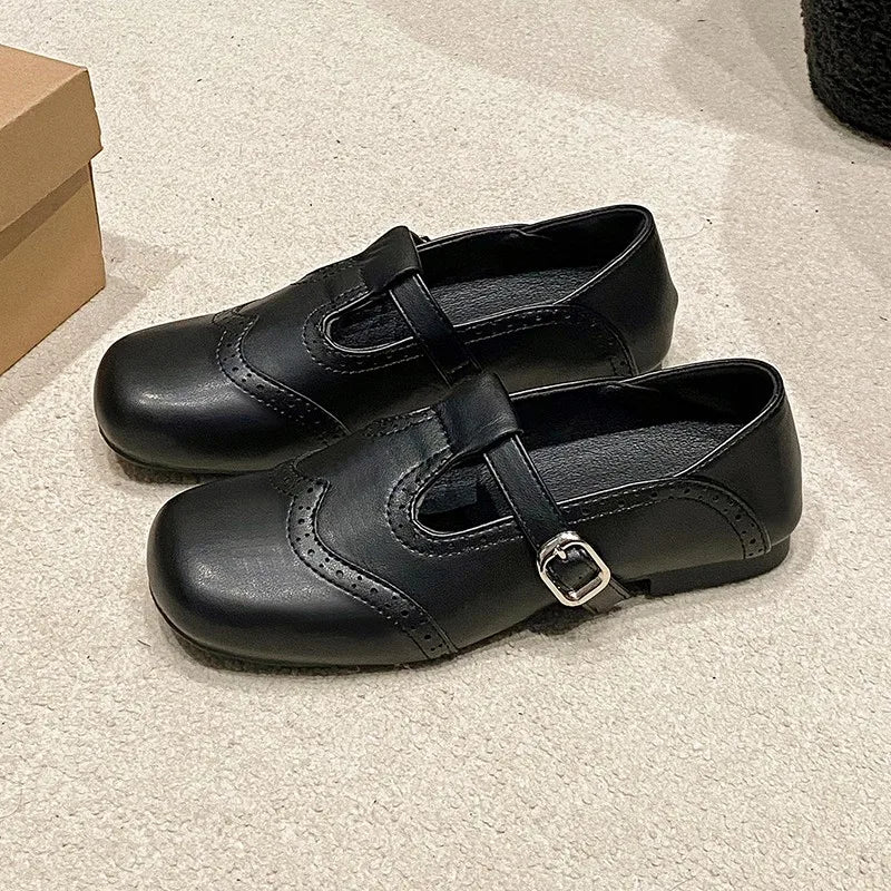Emilia® | Vegetabilske Læder Orthopædiske Ballerinaer