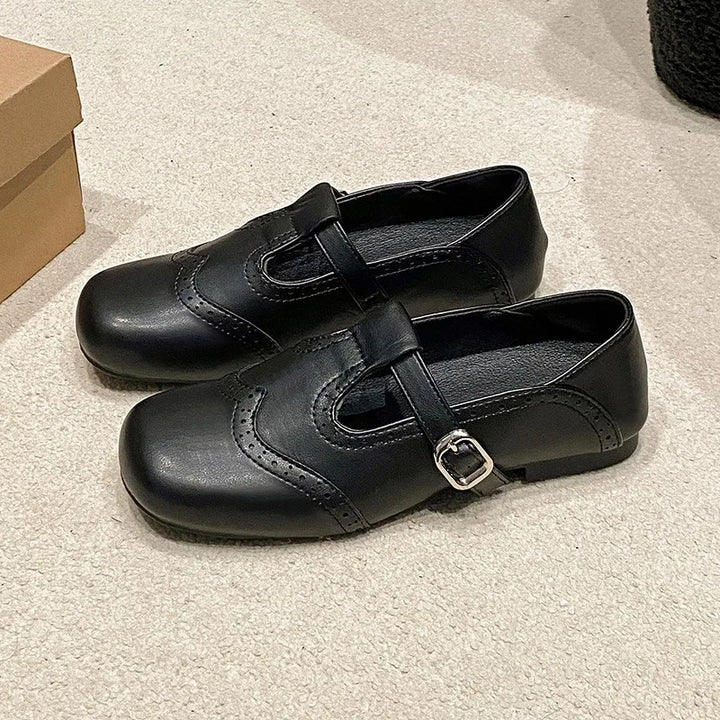 Emilia® | Vegetabilske Læder Orthopædiske Ballerinaer