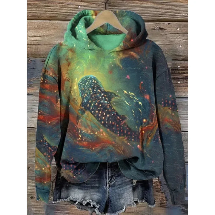 NERIA® | Sweatshirt med blomsterprint