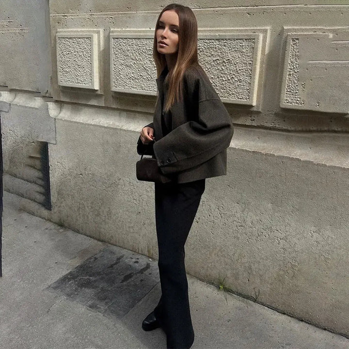 Malene® | Trench Coat i Suede