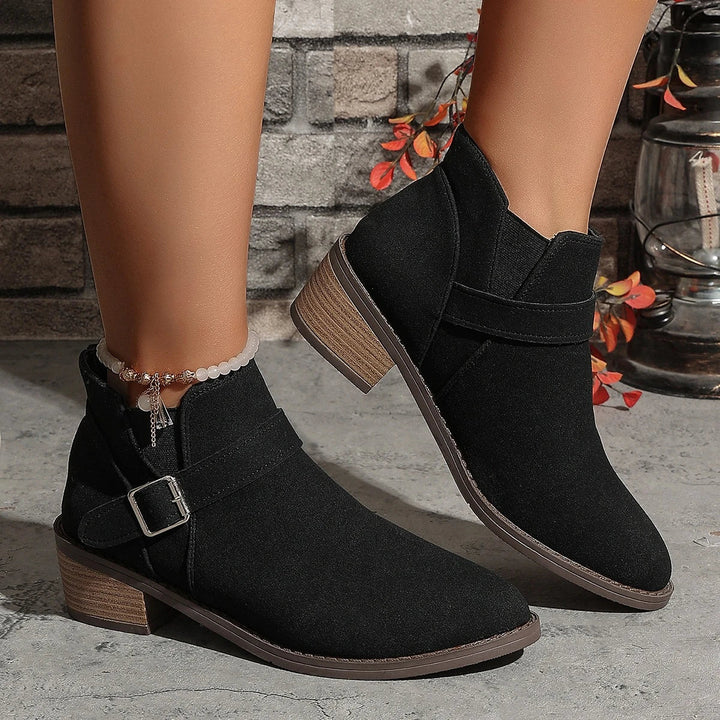 Bernadette® | Slip-on-støvler med justerbar spænde til damer