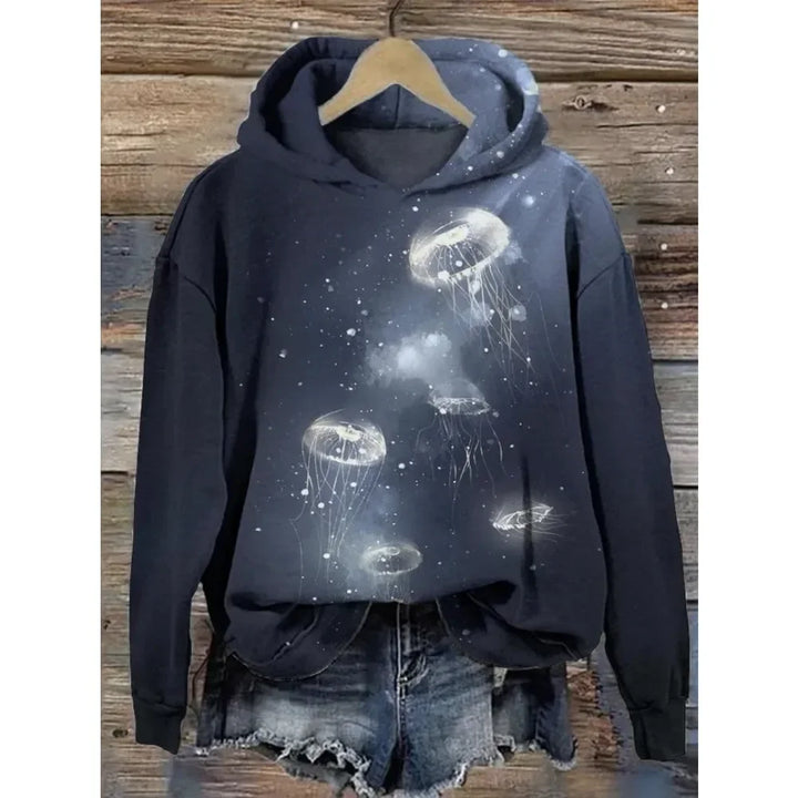 NERIA® | Sweatshirt med blomsterprint