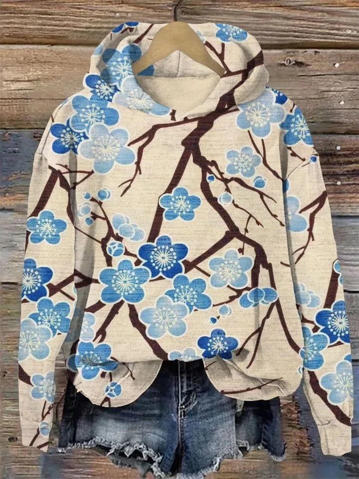 TILDA® | Sweatshirt med blomstertryk
