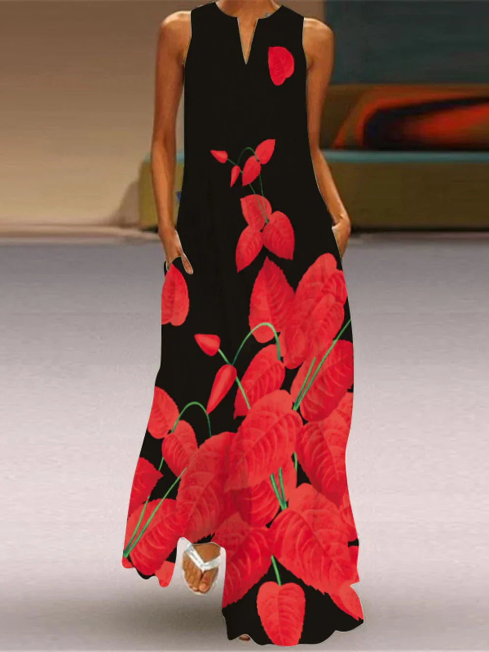 Iska® | Butterfly Bloom A-Line Kjole