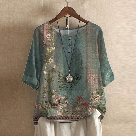 Ilva® | Retro-inspireret Bluse