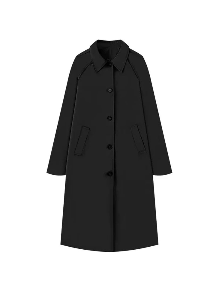 Signe® | Trench Coat i Suede