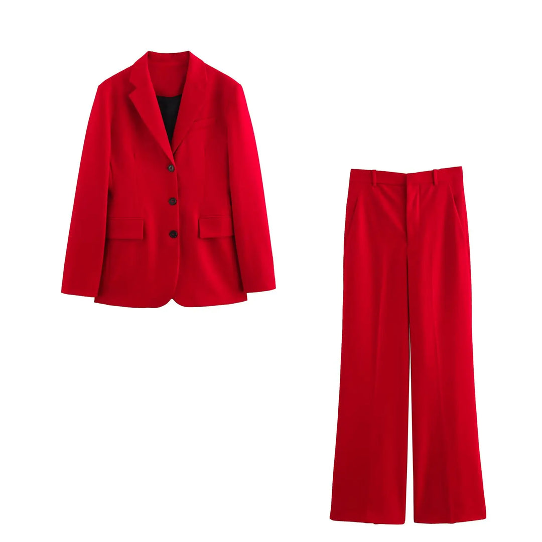 Tanja® | Dame To-delt Sæt – Tidøs Elegance og Moderne Styrke