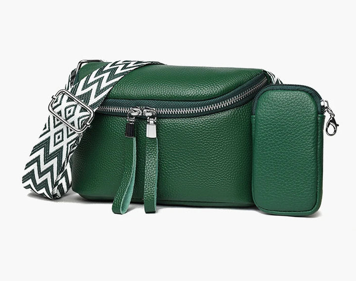Ottilia® | Finslebet lædercrossbody taske