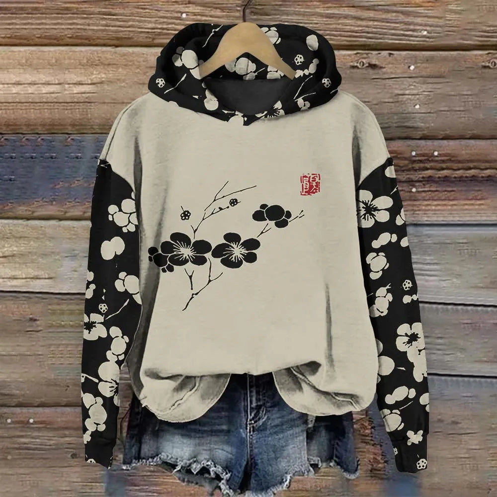 MELIA® | Sweatshirt med floraltryk