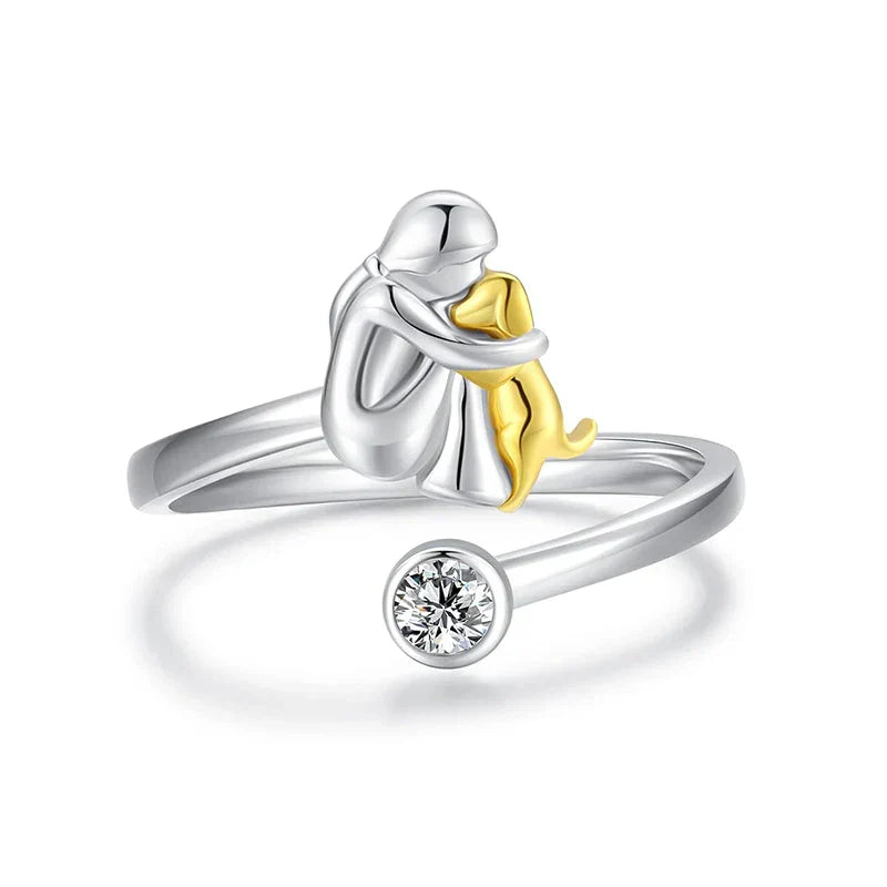Aurora® | Ring med hundesymbol